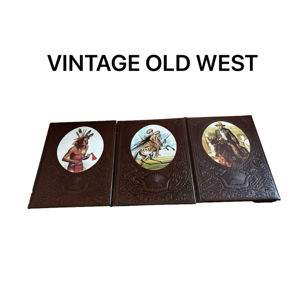 Vintage Old West Time Life Books Bundle of 3 (c1973-1975)